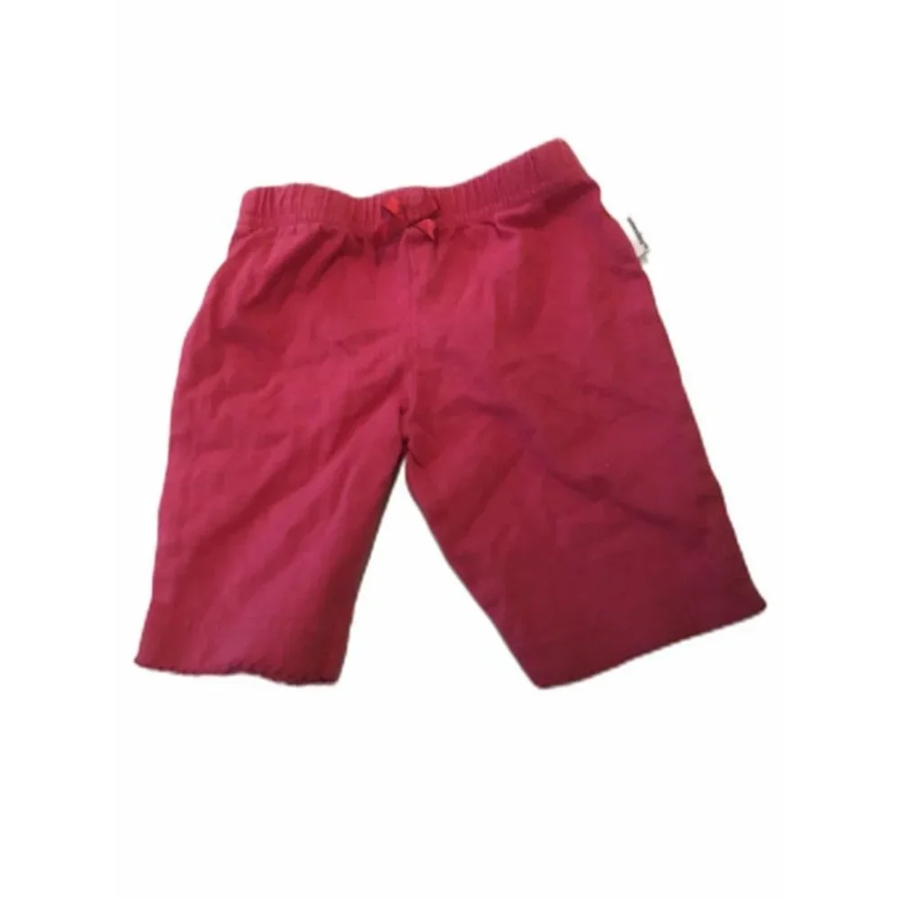 Baby Girl NB 2 Pc Outfit Pink & White Cotton Flower Print Mix Lot‎ Pants T-shirt